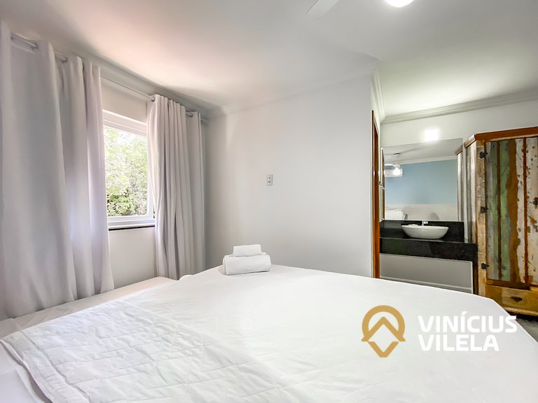 Casa com 3 suítes, sala climatizada, área gourmet privativa,