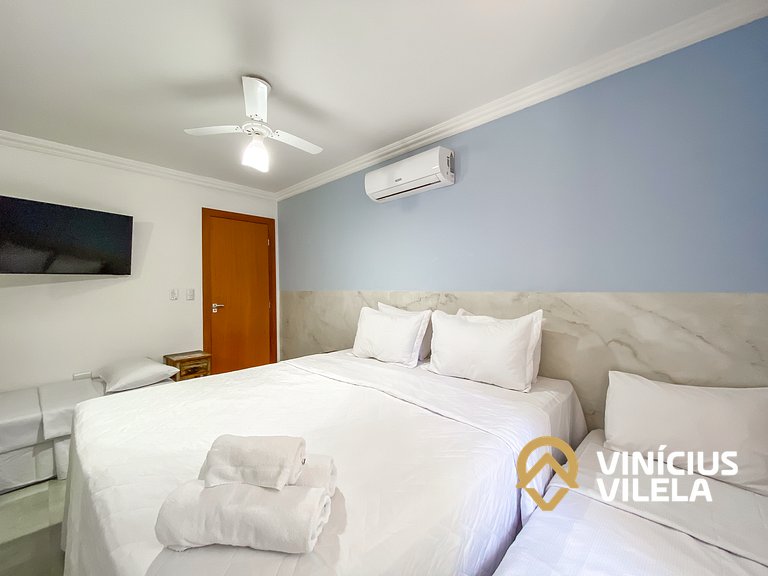 Casa com 3 suítes, sala climatizada, área gourmet privativa,