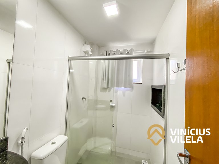 Casa com 3 suítes, sala climatizada, área gourmet privativa,