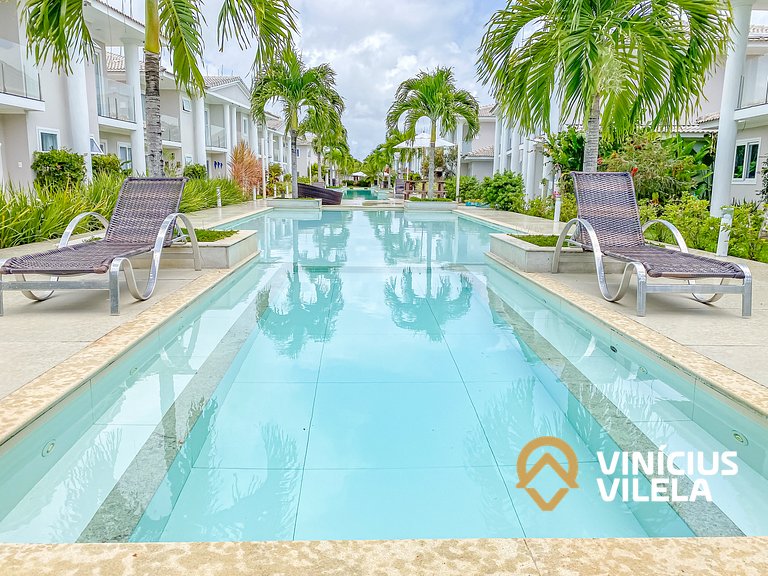 Casa toda climatizada com 2 suítes, gourmet privativo e inte