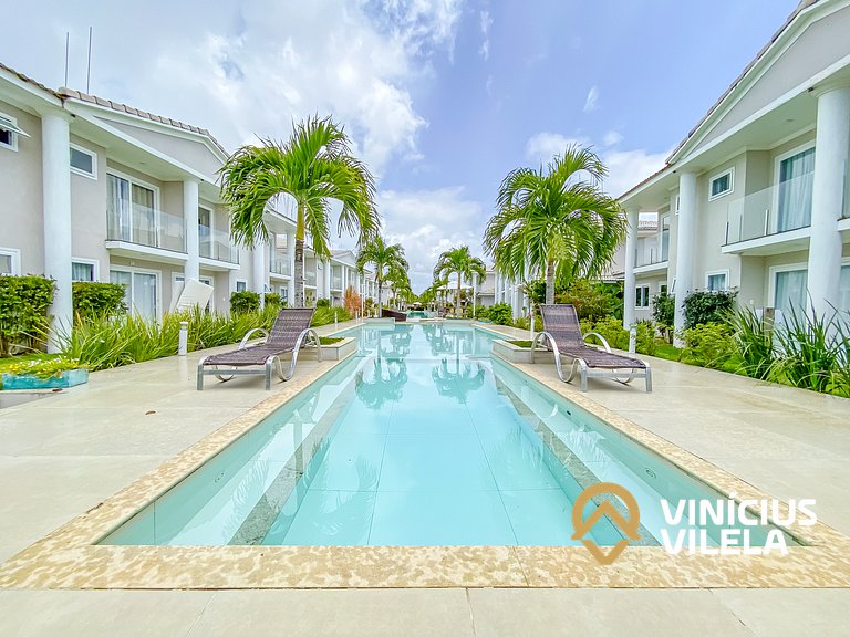 Casa toda climatizada com 2 suítes, gourmet privativo e inte