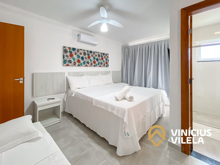 Arraial D'Ajuda | Casa Climatizada p/ 10