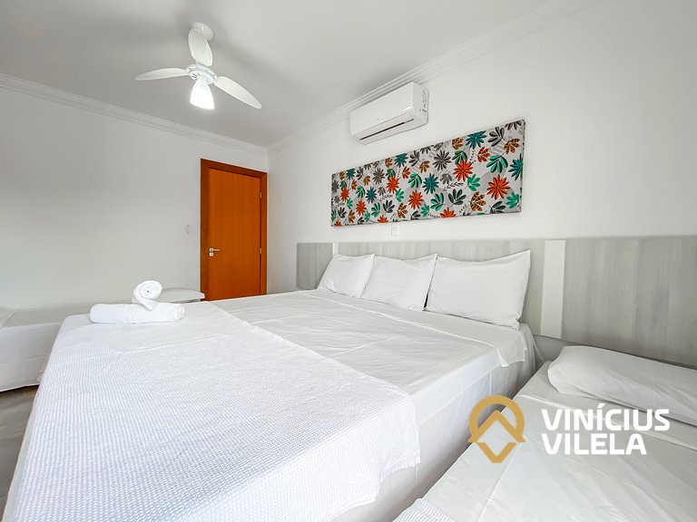 Casa toda climatizada com 2 suítes, gourmet privativo e inte