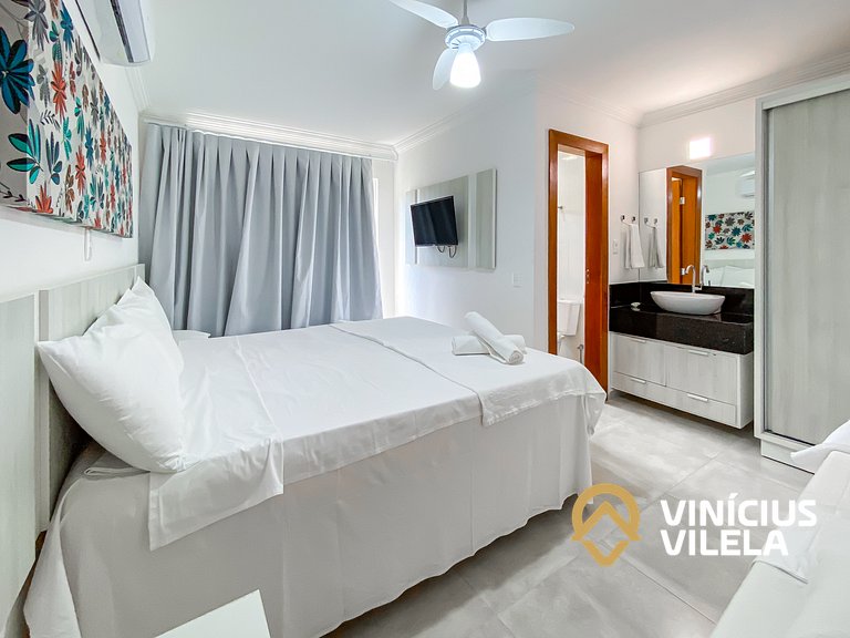 Casa toda climatizada com 2 suítes, gourmet privativo e inte