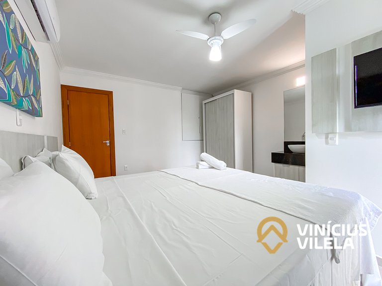 Casa toda climatizada com 2 suítes, gourmet privativo e inte