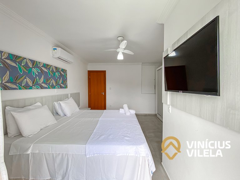 Arraial D'Ajuda | Casa Climatizada p/ 10