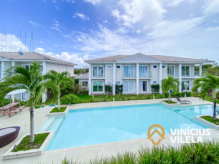 Casa toda climatizada com 2 suítes, gourmet privativo e inte