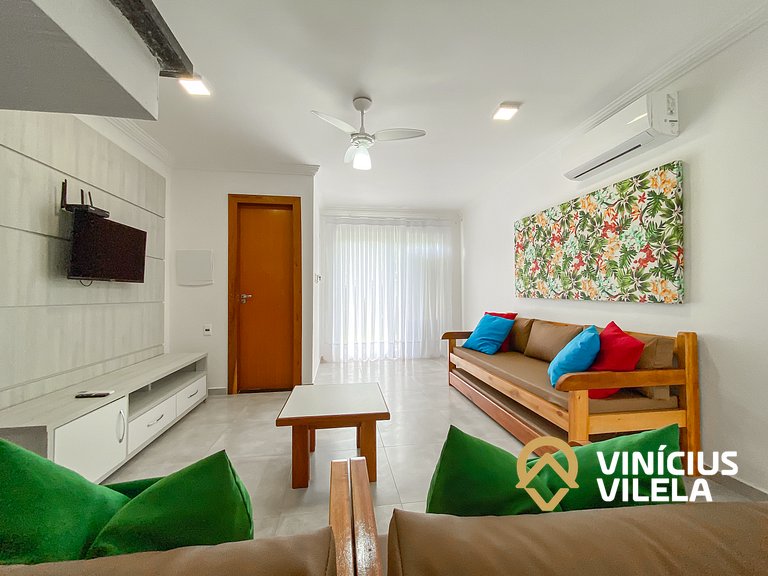 Casa toda climatizada com 2 suítes, gourmet privativo e inte