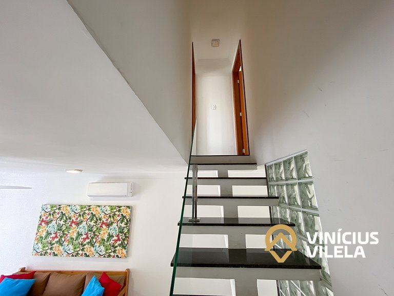 Casa toda climatizada com 2 suítes, gourmet privativo e inte