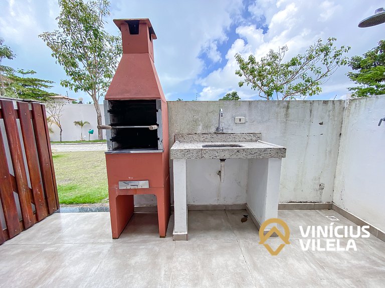 Casa toda climatizada com 2 suítes, gourmet privativo e inte