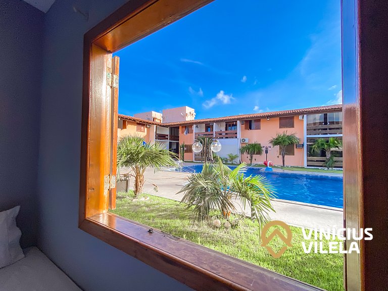 Apê térreo 1 quarto com ar, sala, cozinha completa