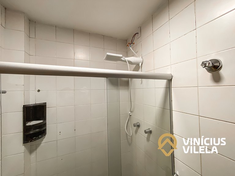 Apê térreo 1 quarto com ar, sala, cozinha completa