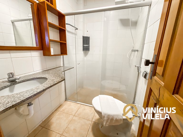 Apê térreo 1 quarto com ar, sala, cozinha completa