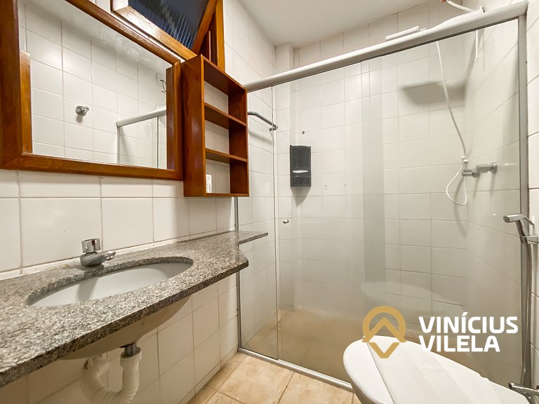 Apê térreo 1 quarto com ar, sala, cozinha completa