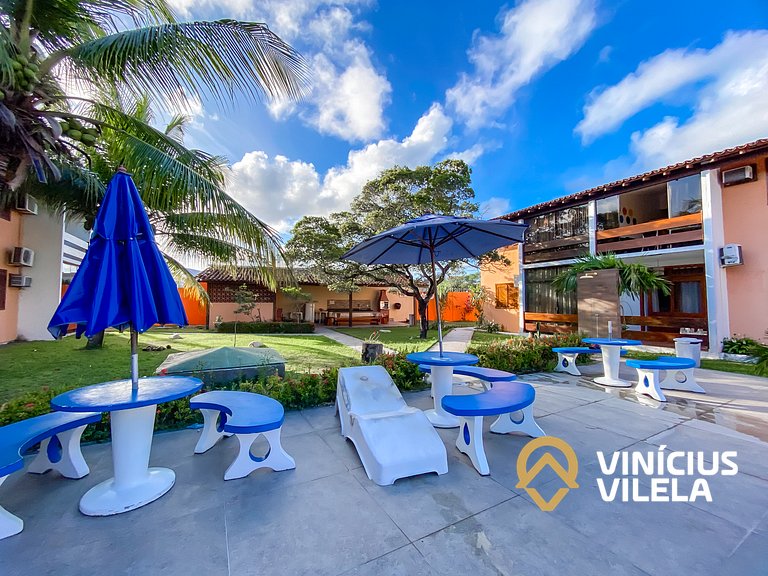 Apê térreo 1 quarto com ar, sala, cozinha completa