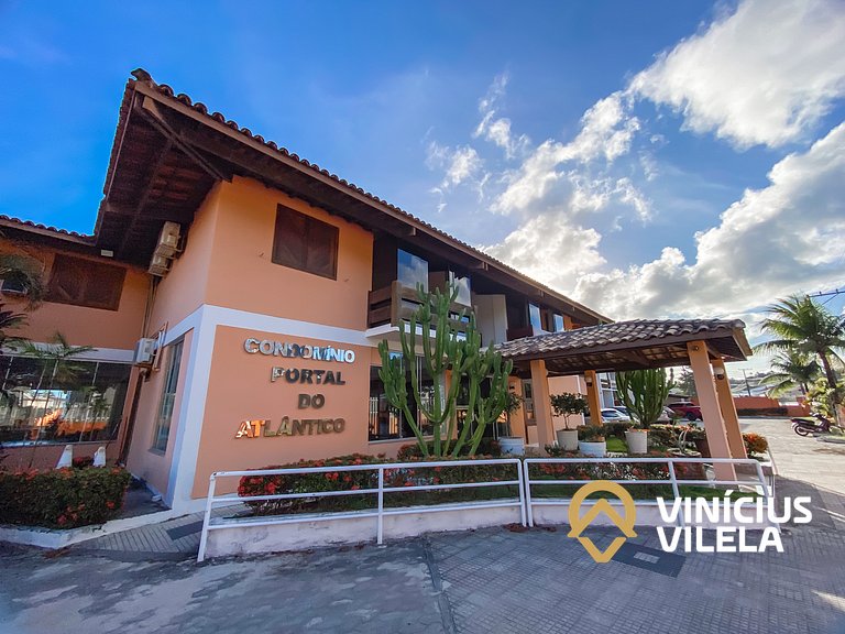 Flat com 1 quarto com ar split, sala e cozinha completa acom