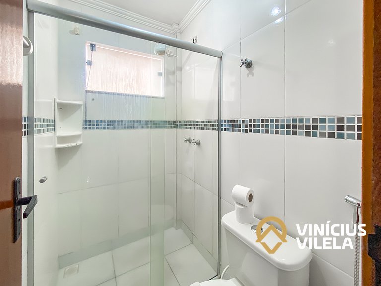 Flat 1 suíte, sala climatizada praia de Taperapuã