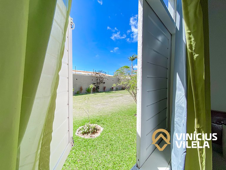 Flat 1 com quarto pavimento superior no condomínio Boulevard