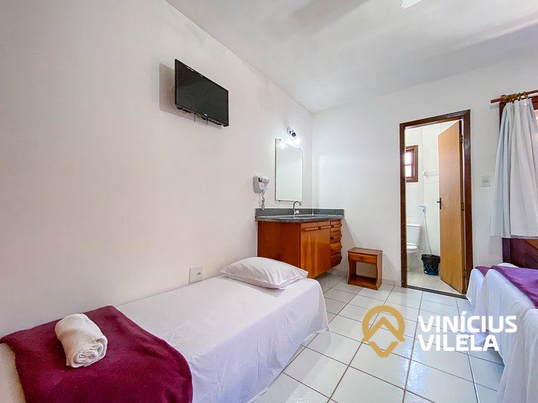 Casa 2 suítes aproximadamente 80m paria Taperapuã