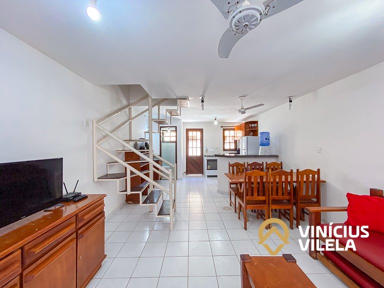 Casa 2 suítes aproximadamente 80m paria Taperapuã