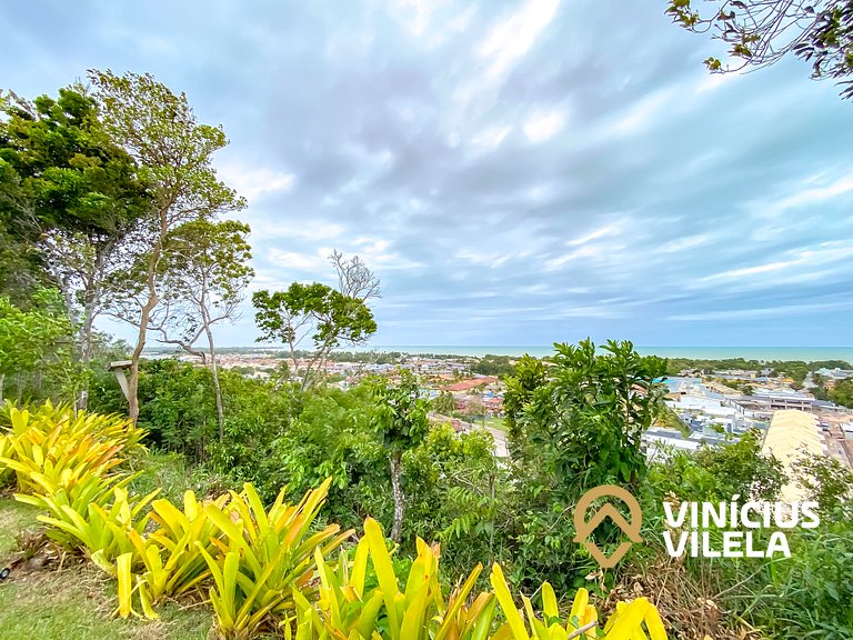 Casa 3Q, condominio c/piscina, gourmet e vista mar