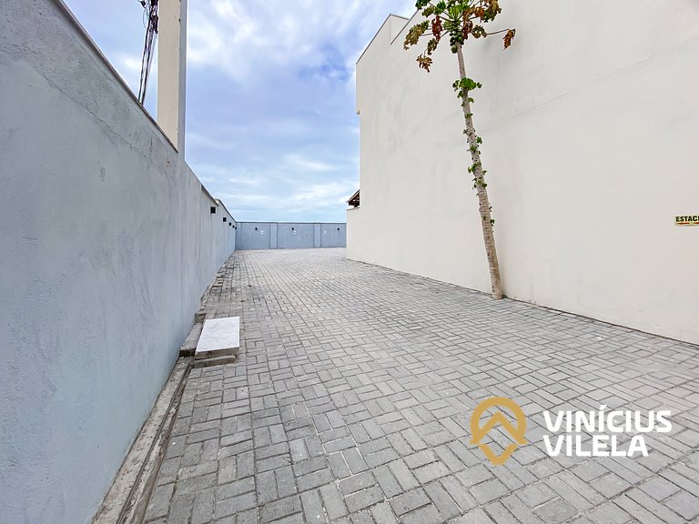 Casa 3Q, condominio c/piscina, gourmet e vista mar