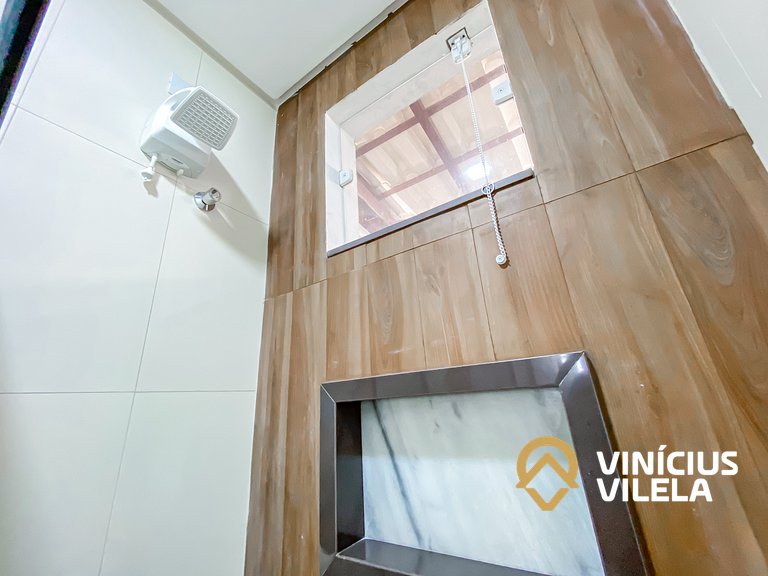 Casa 3Q, condominio c/piscina, gourmet e vista mar