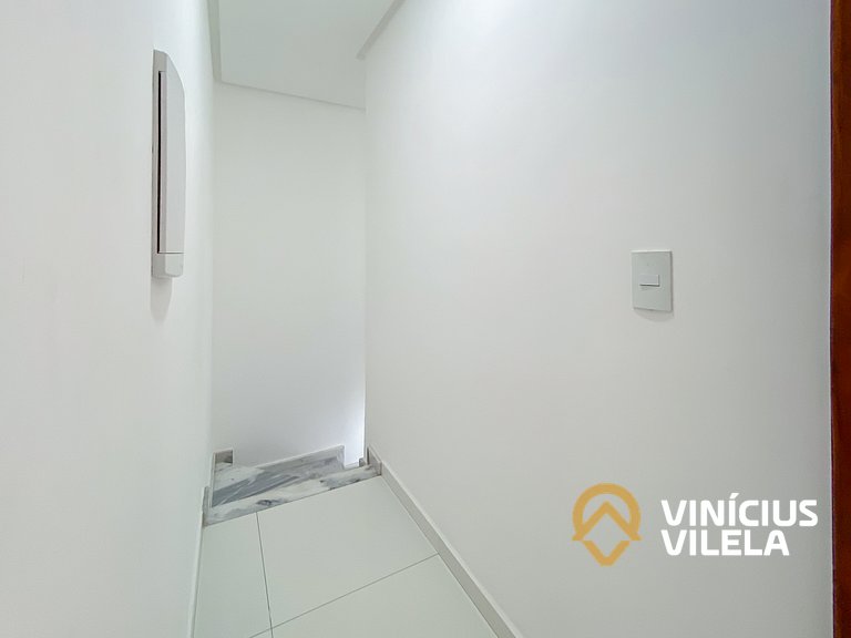 Casa 3Q, condominio c/piscina, gourmet e vista mar