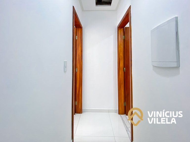 Casa 3Q, condominio c/piscina, gourmet e vista mar