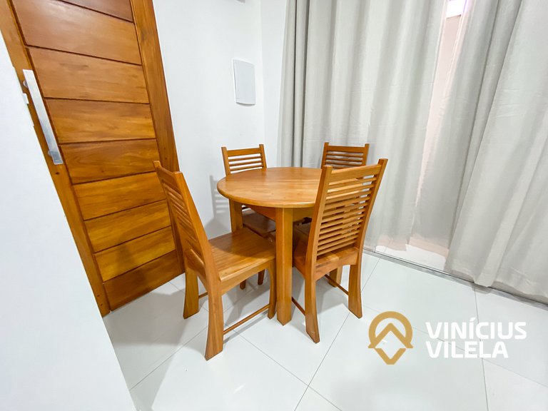 Casa 3Q, condominio c/piscina, gourmet e vista mar