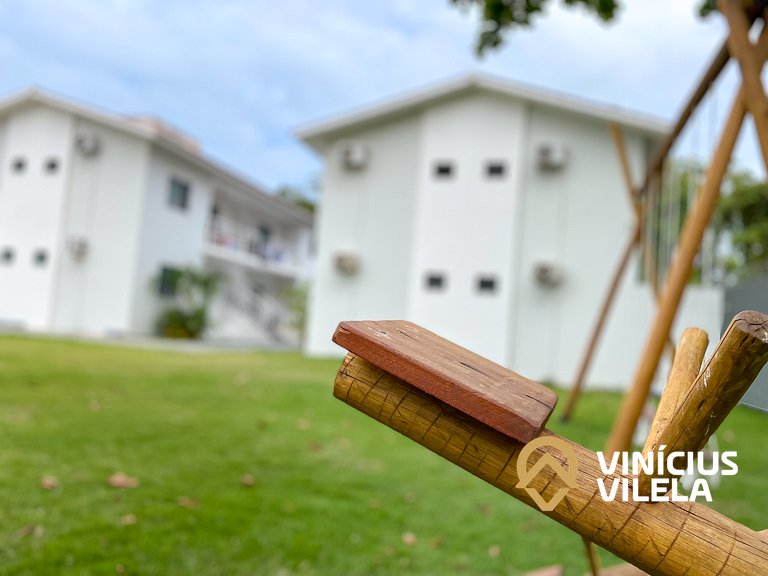 Apartamento 2Q no condomínio Vila Tropical, a uma quadra da