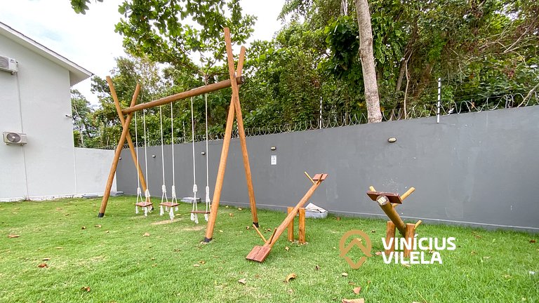 Apartamento 2Q no condomínio Vila Tropical, a uma quadra da