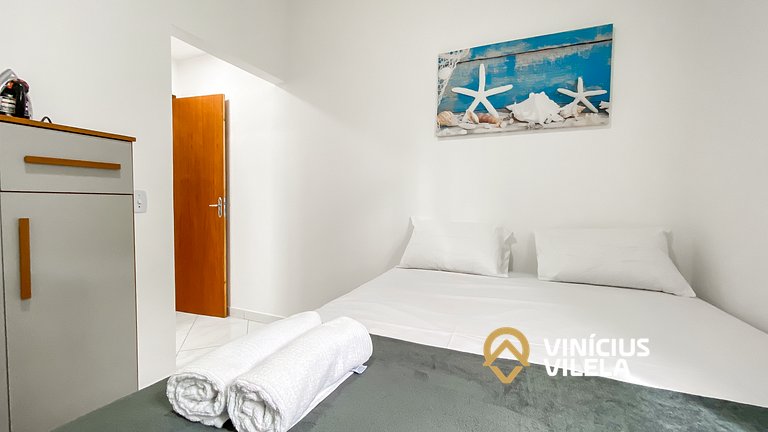 Apê Terreo 2Q 100m da Barraca Gaúcho com piscina