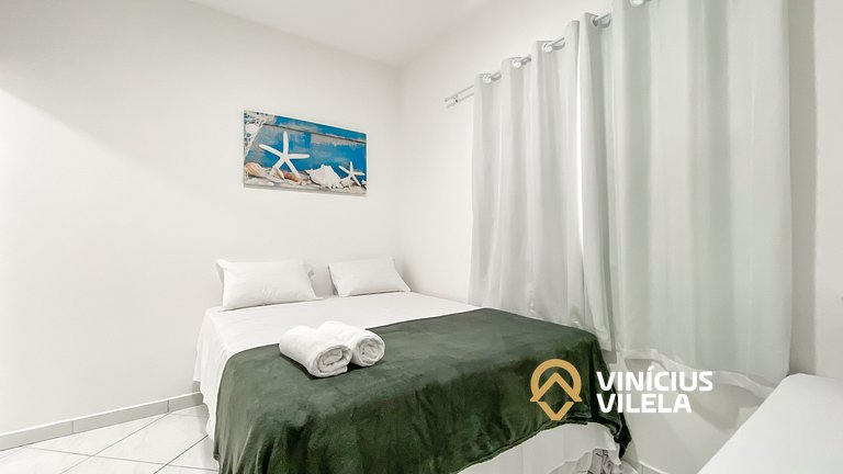 Apê Terreo 2Q 100m da Barraca Gaúcho com piscina