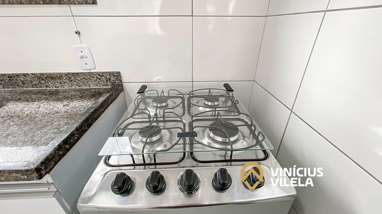 Apê Terreo 2Q 100m da Barraca Gaúcho com piscina