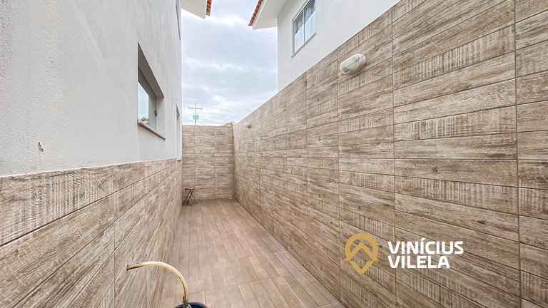 Apê Terreo 2Q 100m da Barraca Gaúcho com piscina