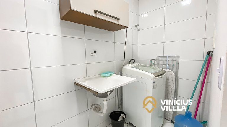 Apê Terreo 2Q 100m da Barraca Gaúcho com piscina