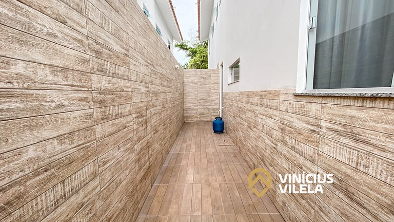 Apê Terreo 2Q 100m da Barraca Gaúcho com piscina