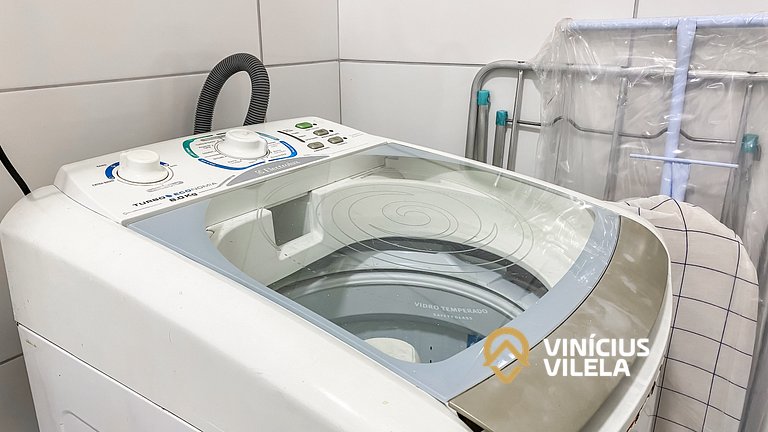 Apê Terreo 2Q 100m da Barraca Gaúcho com piscina