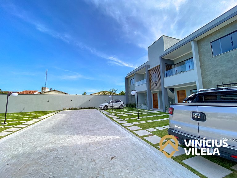Apê com 3 Quartos perto da Praia de Taperapuã