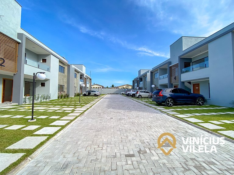 Apê com 3 Quartos perto da Praia de Taperapuã