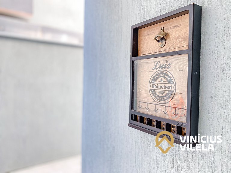 Apê Térreo 3Q prox. a praia de Taperapuã (Axé Moi)