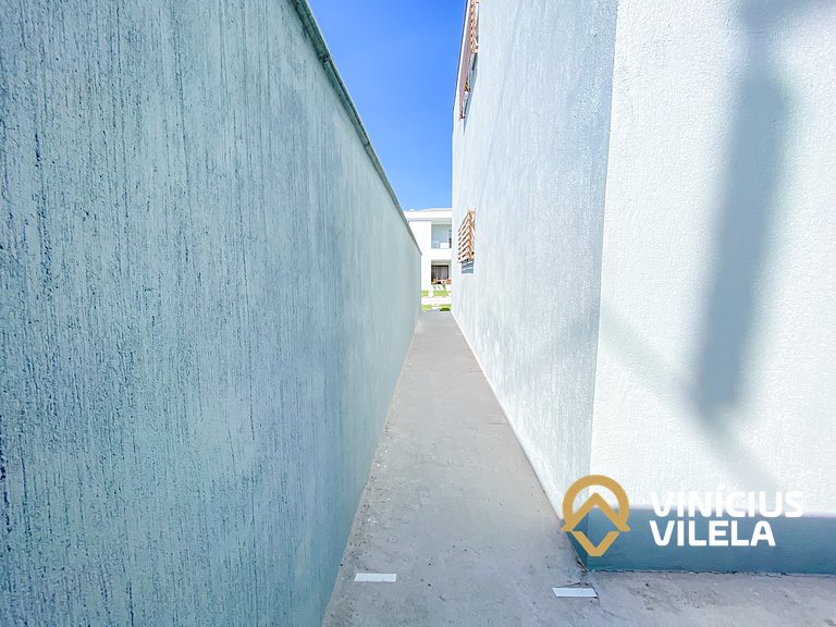 Apê Térreo 3Q prox. a praia de Taperapuã (Axé Moi)