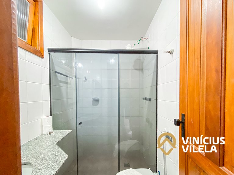 Flat 1Q a 100m da praia de Taperapuã