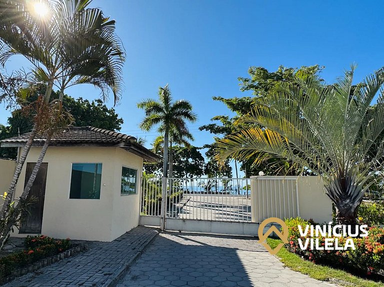 Apto em condomínio frete a paria do Mutá (atravessou a rua t