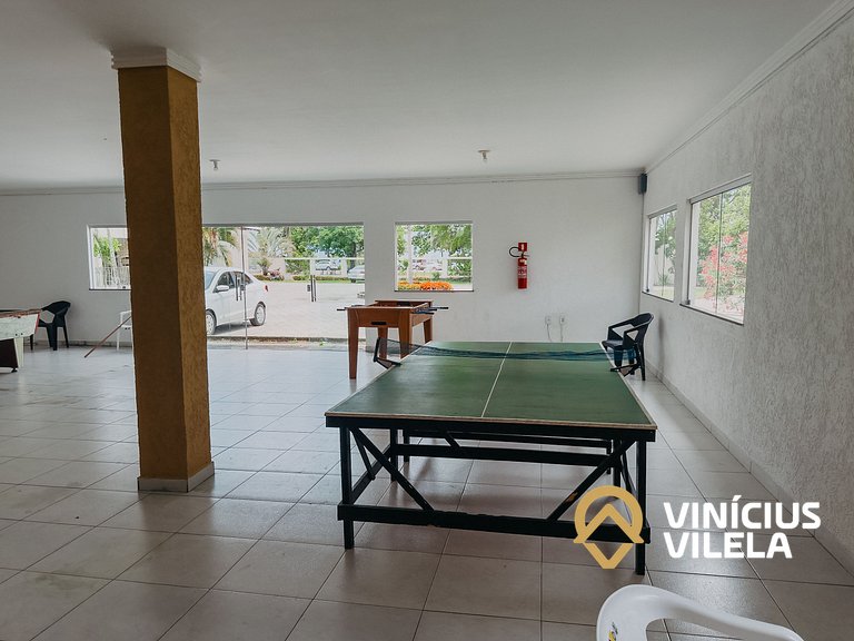 Apto em condomínio frete a paria do Mutá (atravessou a rua t