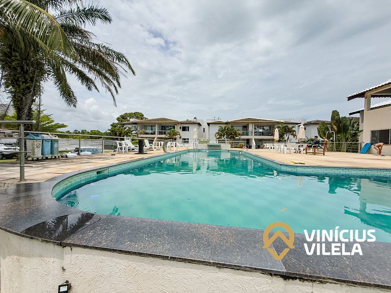 Apto em condomínio frete a paria do Mutá (atravessou a rua t