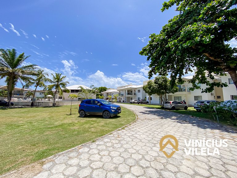 Apto em condomínio frete a paria do Mutá (atravessou a rua t