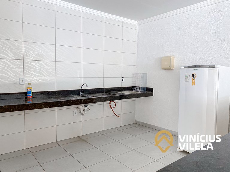 Apto em condomínio frete a paria do Mutá (atravessou a rua t