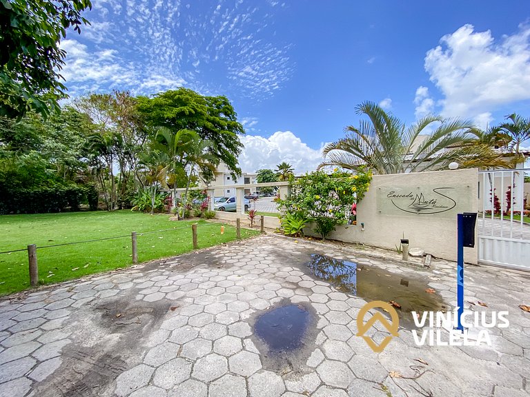 Apto em condomínio frete a paria do Mutá (atravessou a rua t